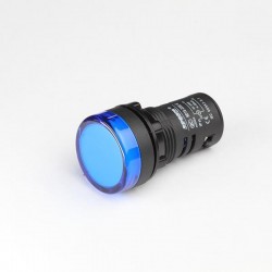 Lamps Led - Φ22 - Electronic - 230V Blue - AD22-22B - Xindali