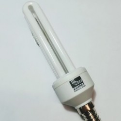 Lamp electronic 2U - E14 / 13W  - 6400K - adeleq