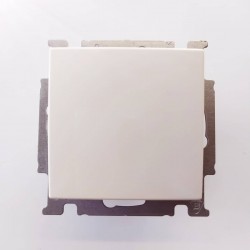 Interruptor intermedate Iwory white - Mechanism/plate - Basic - Busch-Jaeger
