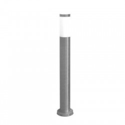 Ground Pillar Inox Lighting Fitting h110cm Φ75 E27 IP44 satin - adeleq