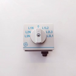 Voltmeter selector switch 12A 660V General electric