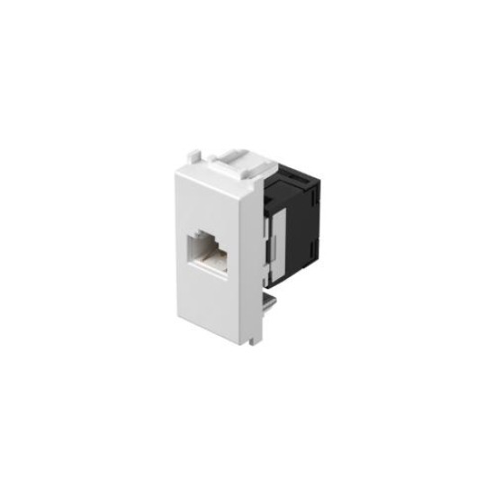 Πρίζα KS CAT6 RJ45 8/8 1M PW - TEM MODUL