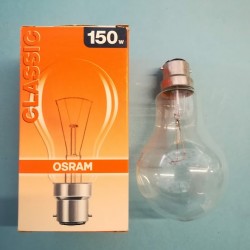 Halogen lamp Clas A CL - 150W / Β22 - HALOPAR 20 ALU - 35932 - OSRAM