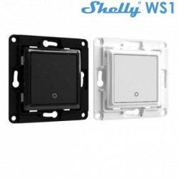 Button 1 key Black / White - Shelly WS1