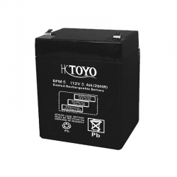 Lead Acid Batteries (AGM) - 12V 5Ah - TO125 - TOYO