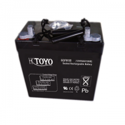 Lead Acid Batteries (AGM) - 6V 12Ah - TO612 - TOYO