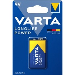 Battery alkaline 4122 LLX 6LR61/E - VARTA