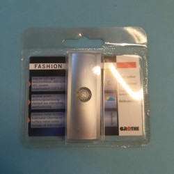 Button silver + LED light - 1 key - FASHION - GROTHE