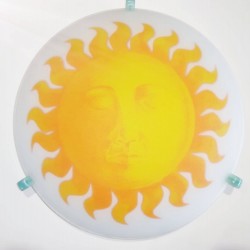 Celling lamp - Sun yellow D300 / 1x60W / E27 - poomlighting