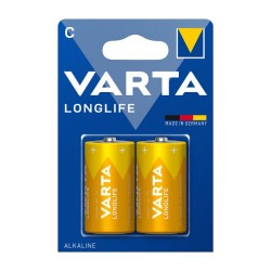 Battery alkaline 4114 LLX LR14/C 1.5V C - 2pcs - VARTA